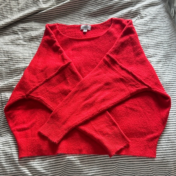 Evereve | Jessie Off Shoulder Pullover | M - Picture 2 of 4